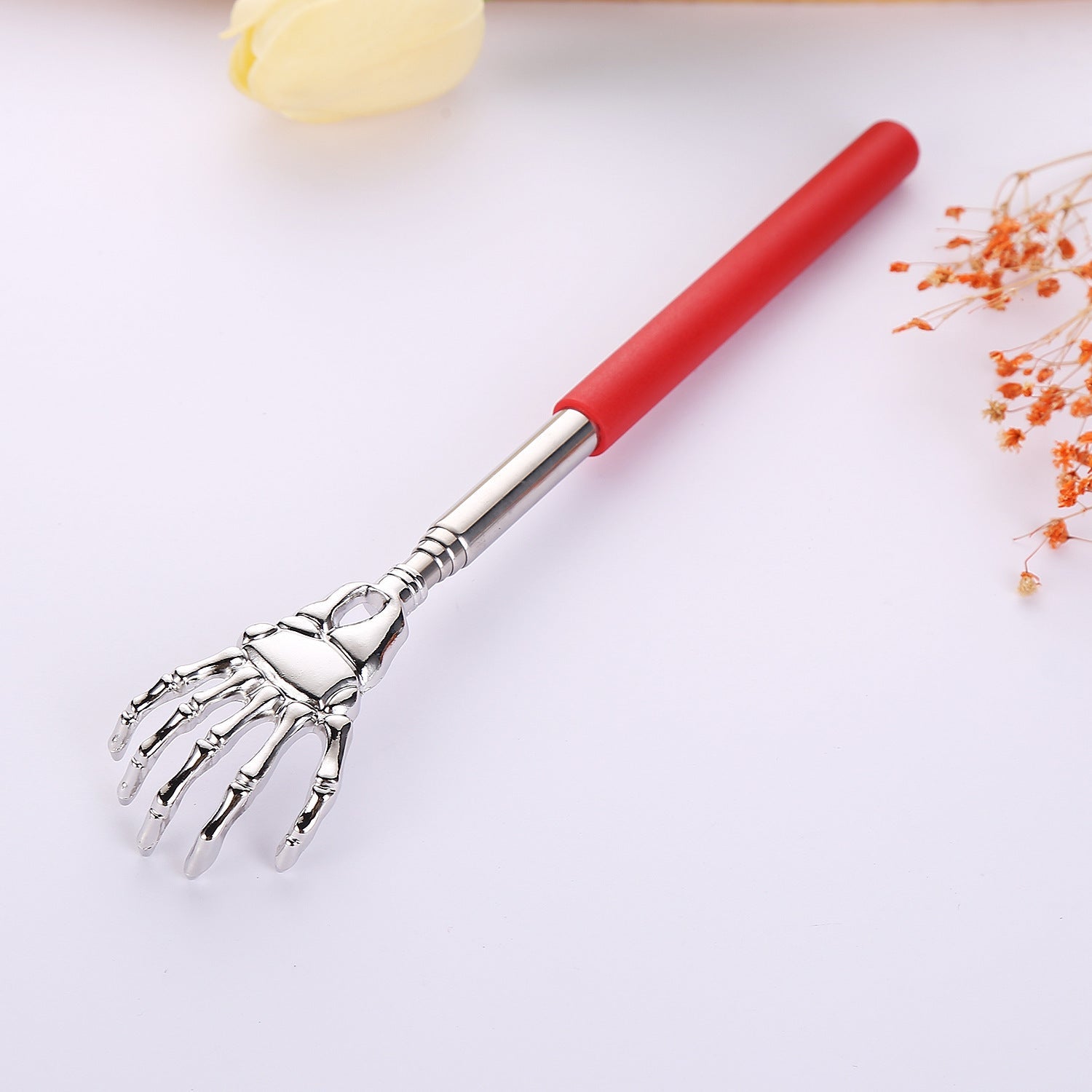 KFX-6677437 Retractable Cat Teaser Wand with Grooming Comb for Interactive Play and Bonding
