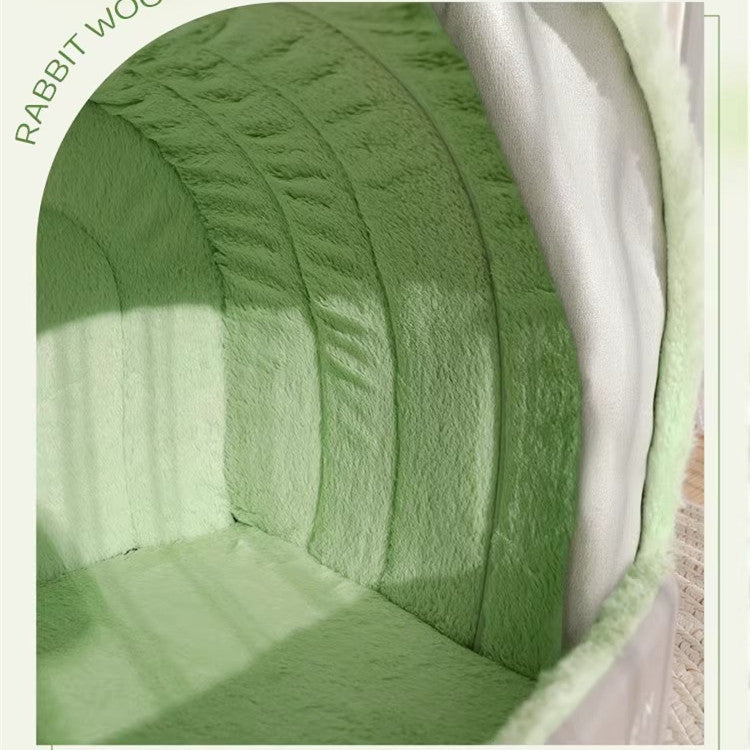 KFX-6678973 Cozy Closed Cat Nest for Indoor Comfort - Available in Two Sizes