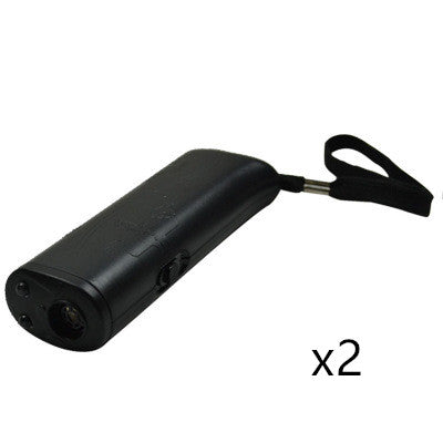 KFX-6683197 Ultrasonic Dog Training Device with LED Flashlight – 3-in-1 Repeller for Dog Behavior Control
