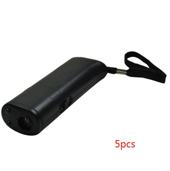 KFX-6683197 Ultrasonic Dog Training Device with LED Flashlight – 3-in-1 Repeller for Dog Behavior Control