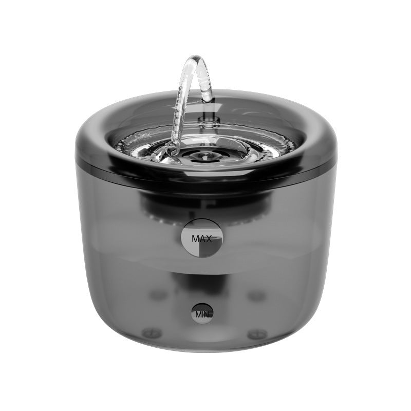 KFX-6685757 Automatic Pet Water Fountain with Large Capacity and Induction Water Outlet for Dogs and Cats - Gray/Green