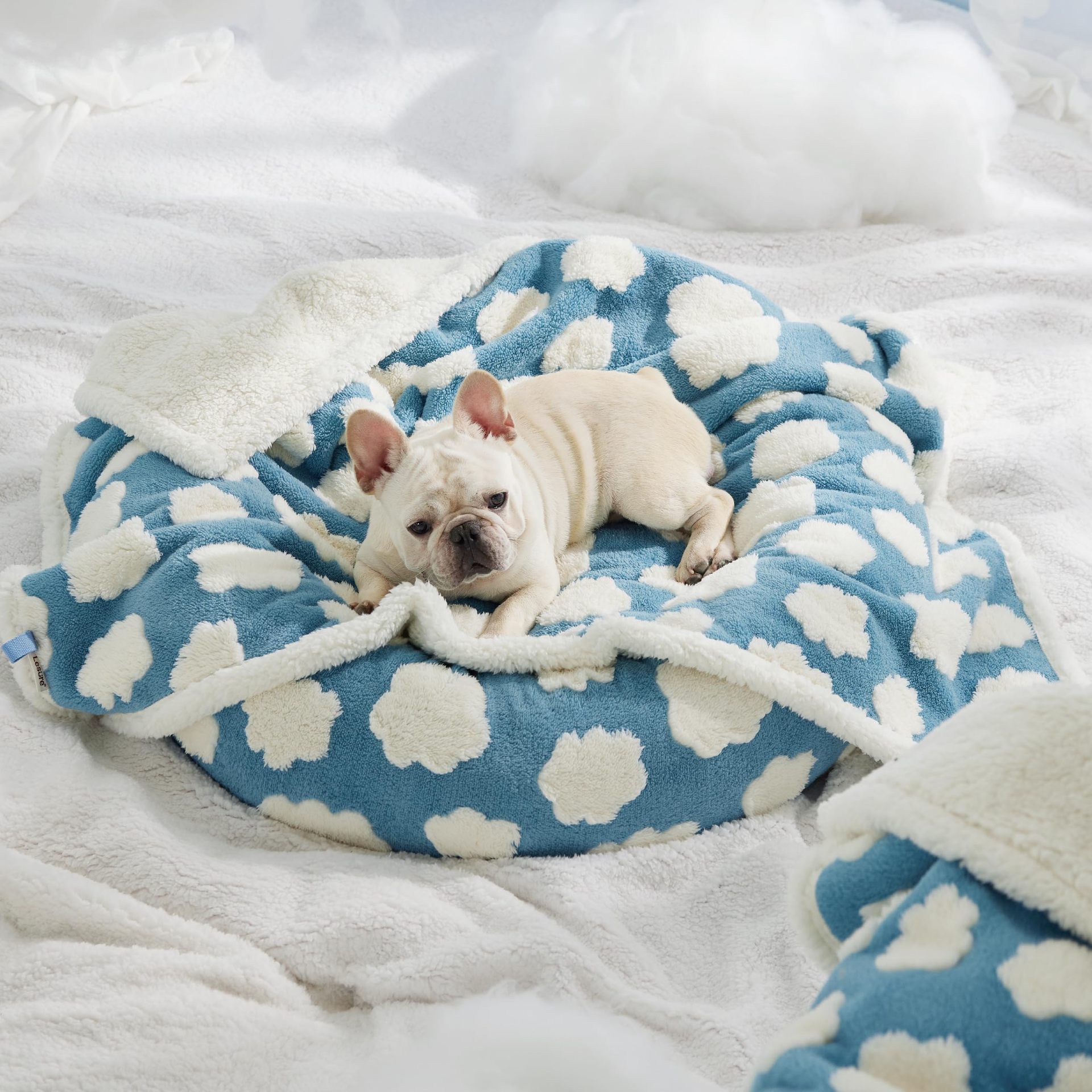 KFX-6686525 Pet Waterproof Blanket, Thickened Cloth in Multiple Patterns and Sizes for Dogs