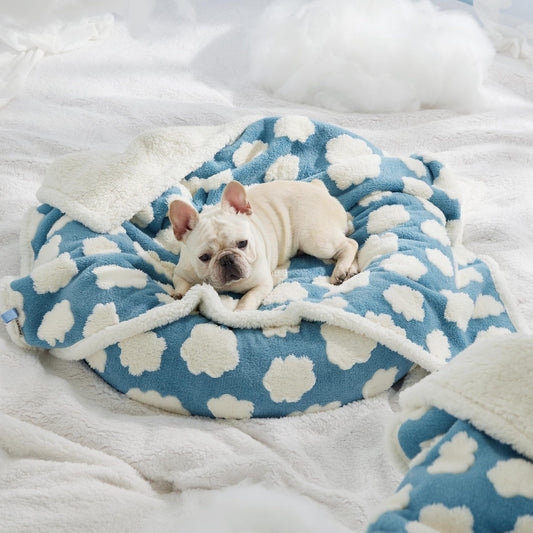KFX-6686525 Pet Waterproof Blanket, Thickened Cloth in Multiple Patterns and Sizes for Dogs