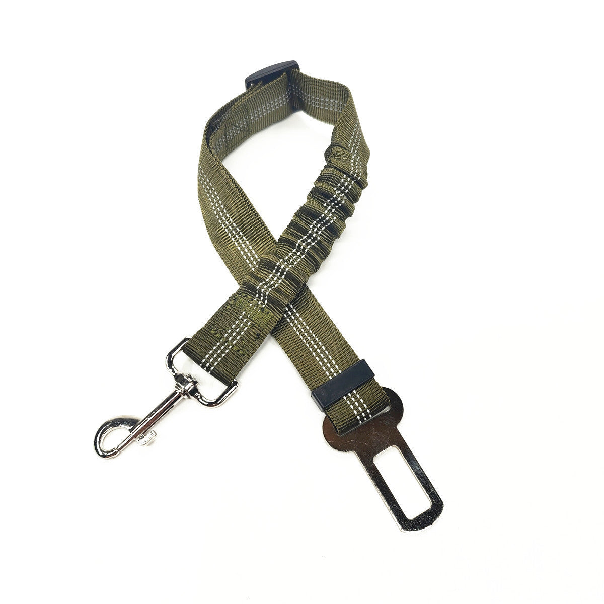 KFX-6689469 Reflective Elastic Dog Seat Belt for Pet Safety in Multiple Colors