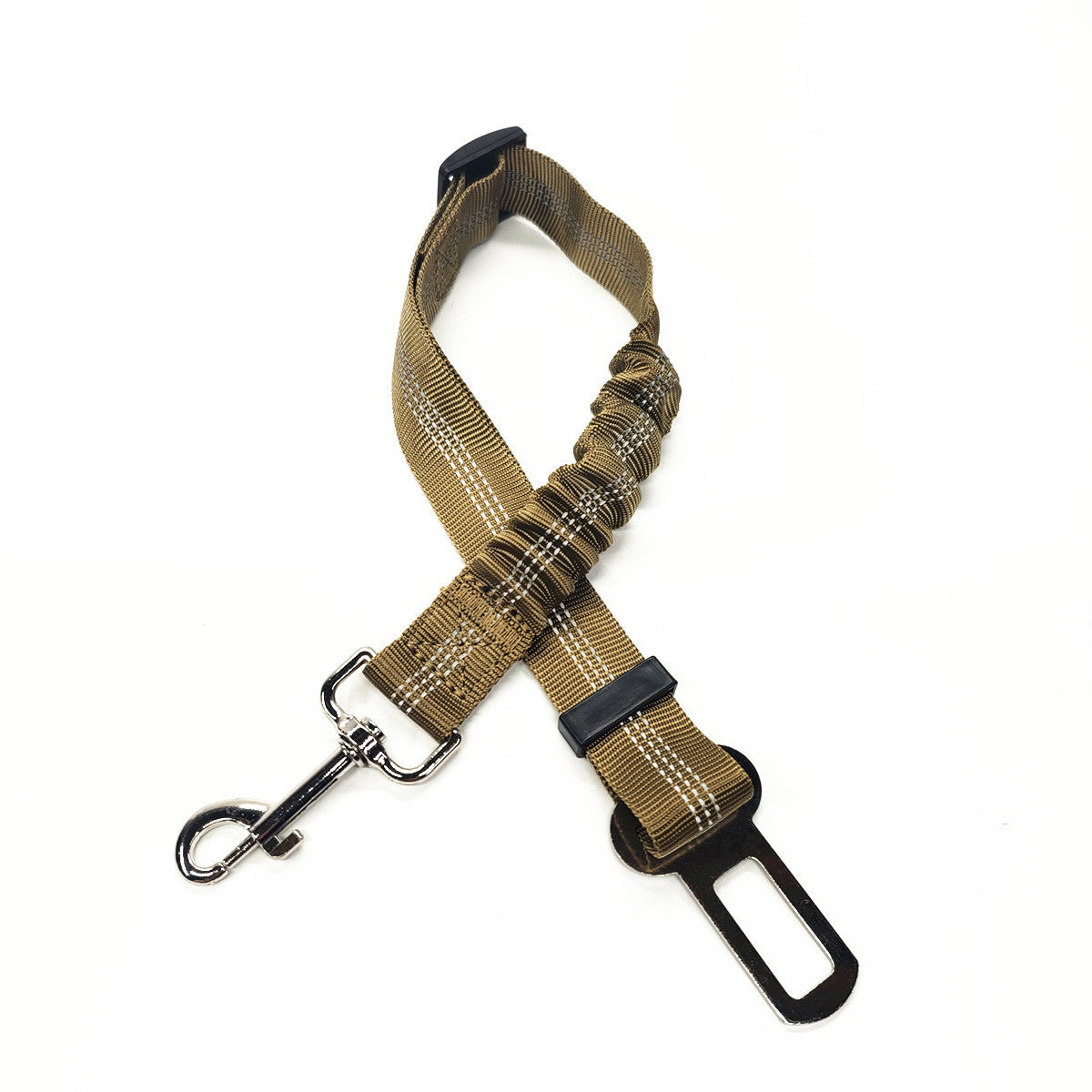 KFX-6689469 Reflective Elastic Dog Seat Belt for Pet Safety in Multiple Colors