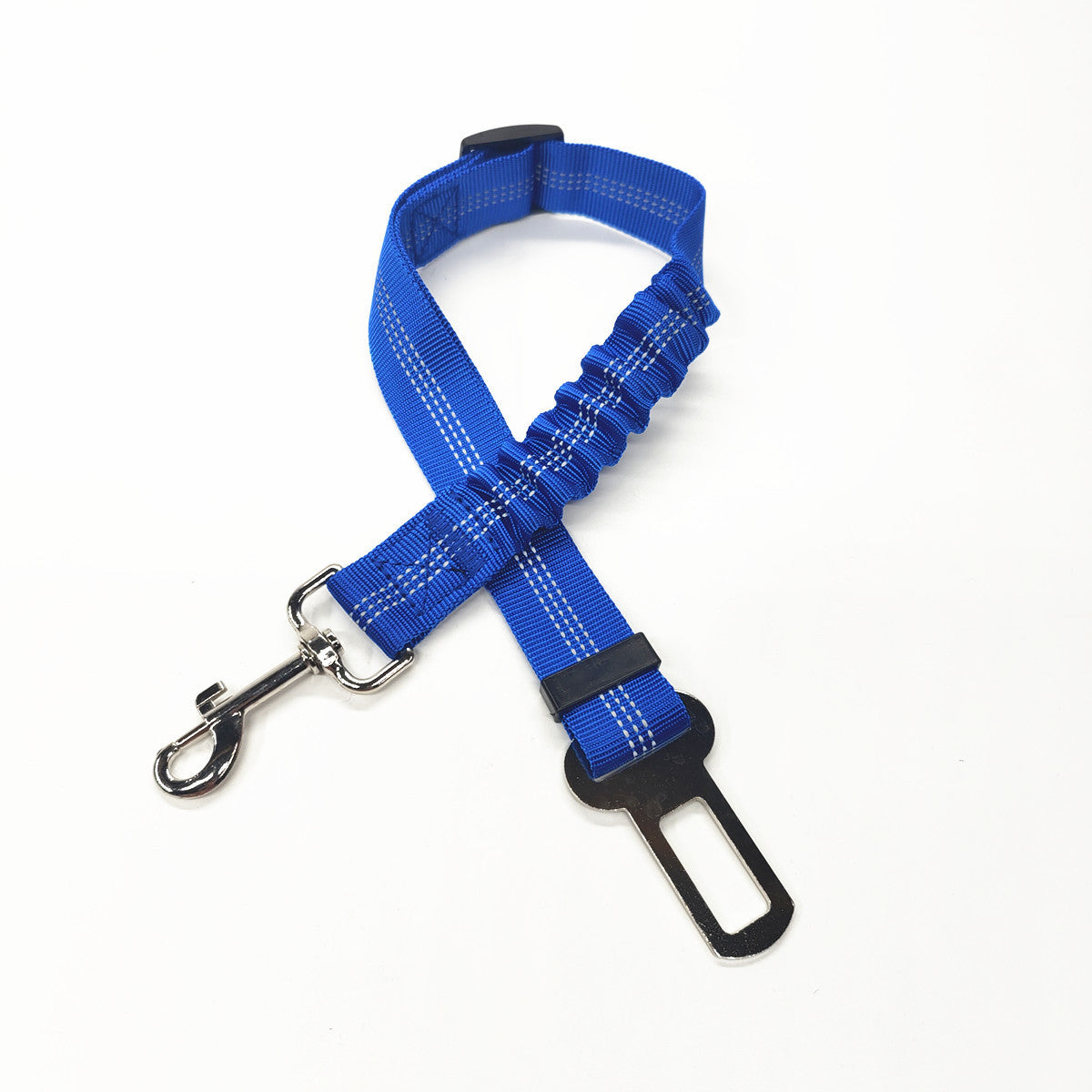 KFX-6689469 Reflective Elastic Dog Seat Belt for Pet Safety in Multiple Colors