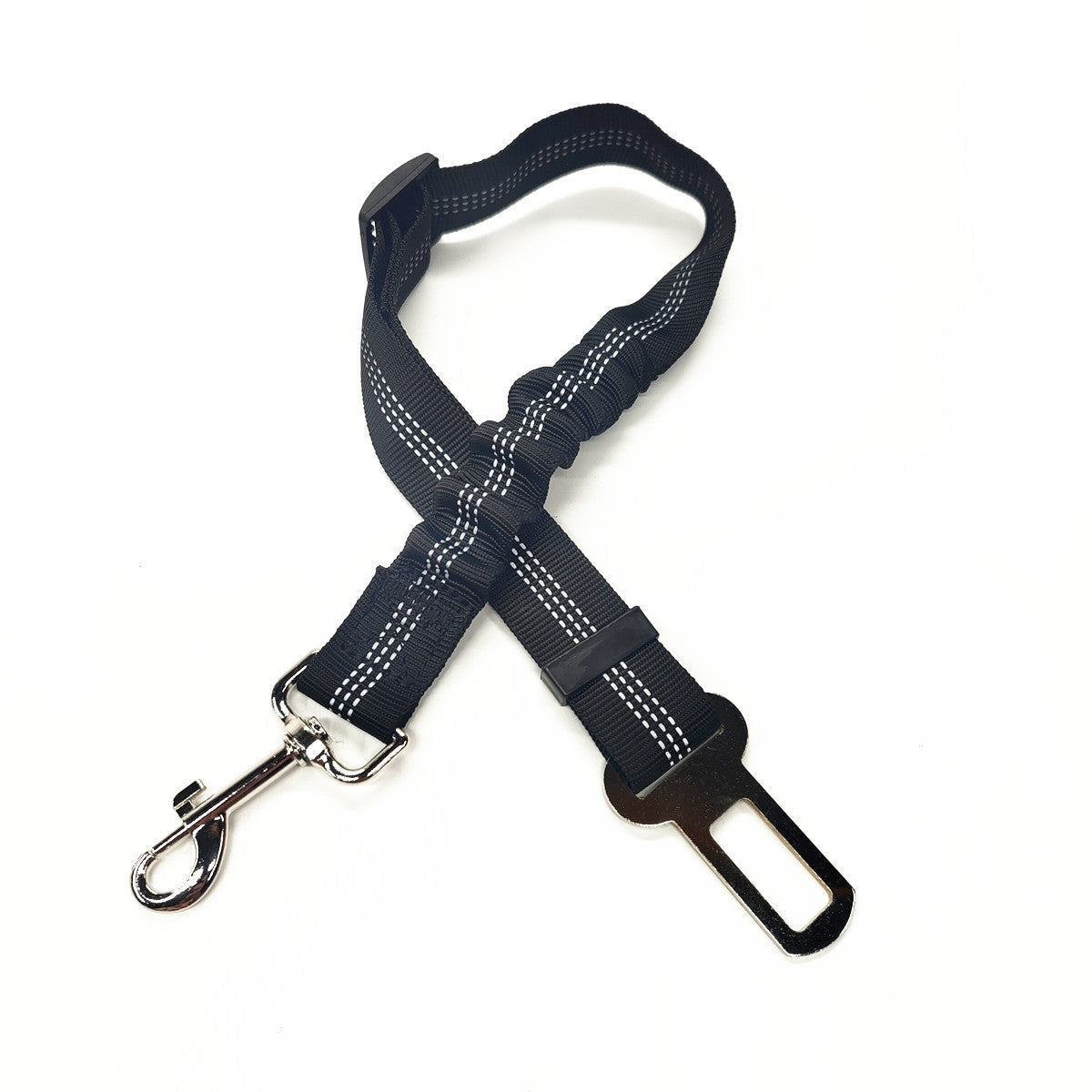 KFX-6689469 Reflective Elastic Dog Seat Belt for Pet Safety in Multiple Colors