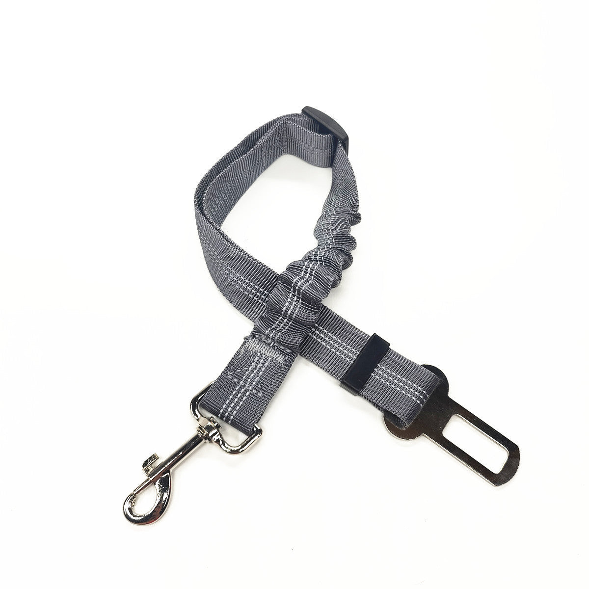 KFX-6689469 Reflective Elastic Dog Seat Belt for Pet Safety in Multiple Colors