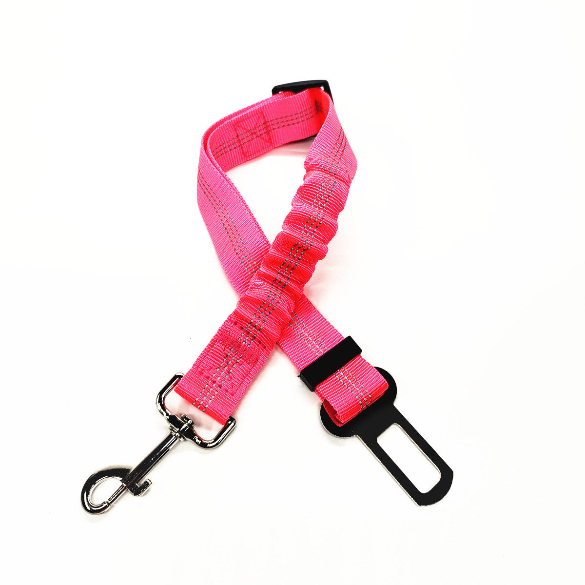 KFX-6689469 Reflective Elastic Dog Seat Belt for Pet Safety in Multiple Colors