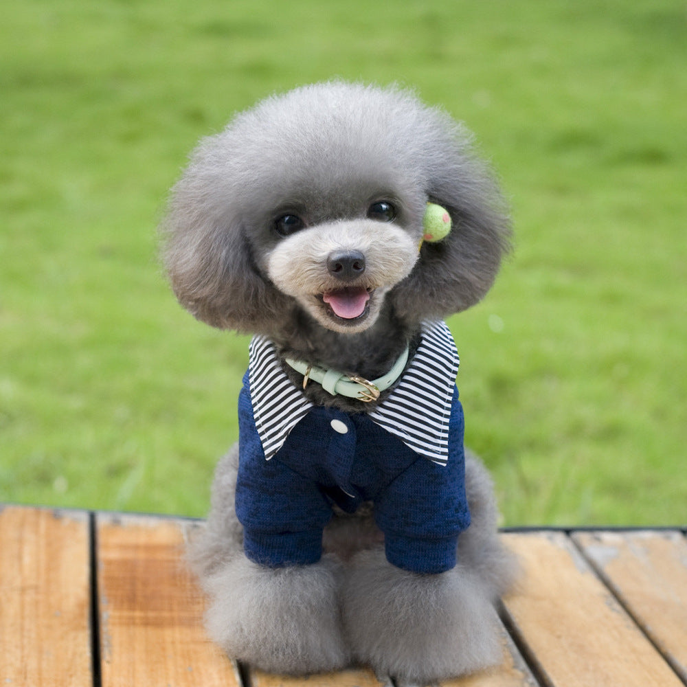 KFX-6690749 Lapel Wool Dog Hoodie for Casual Comfort and Style