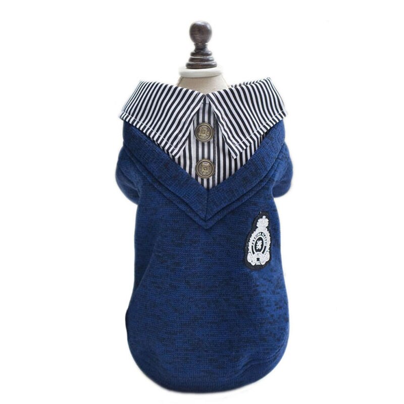 KFX-6690749 Lapel Wool Dog Hoodie for Casual Comfort and Style