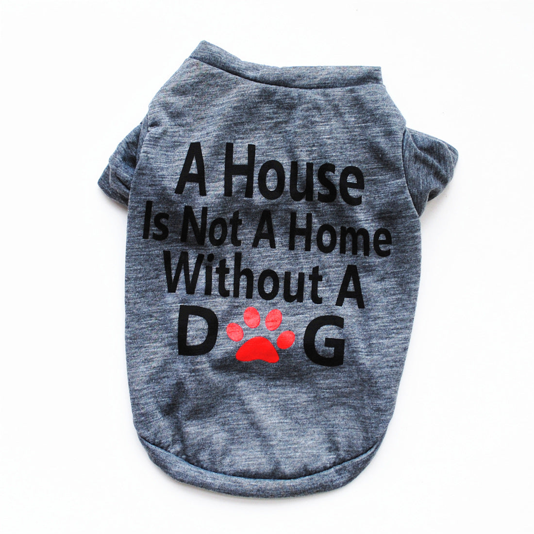 KFX-6692029 Cotton Breathable Short-Sleeve T-Shirt for Puppies - Available in Taro Purple, Gray, and Red