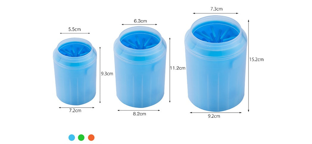 KFX-6693309 Automatic Claw Washing Cup for Dogs and Cats - Silicone Foot Cleaning Gadget