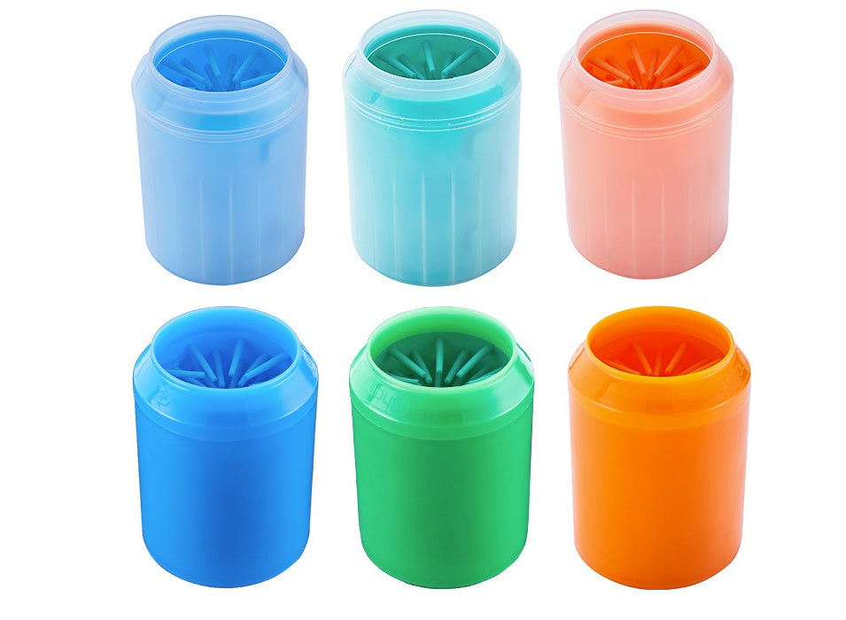 KFX-6693309 Automatic Claw Washing Cup for Dogs and Cats - Silicone Foot Cleaning Gadget