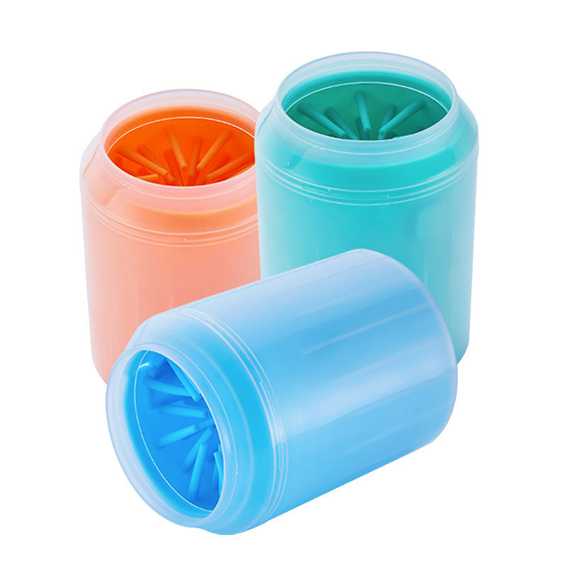 KFX-6693309 Automatic Claw Washing Cup for Dogs and Cats - Silicone Foot Cleaning Gadget