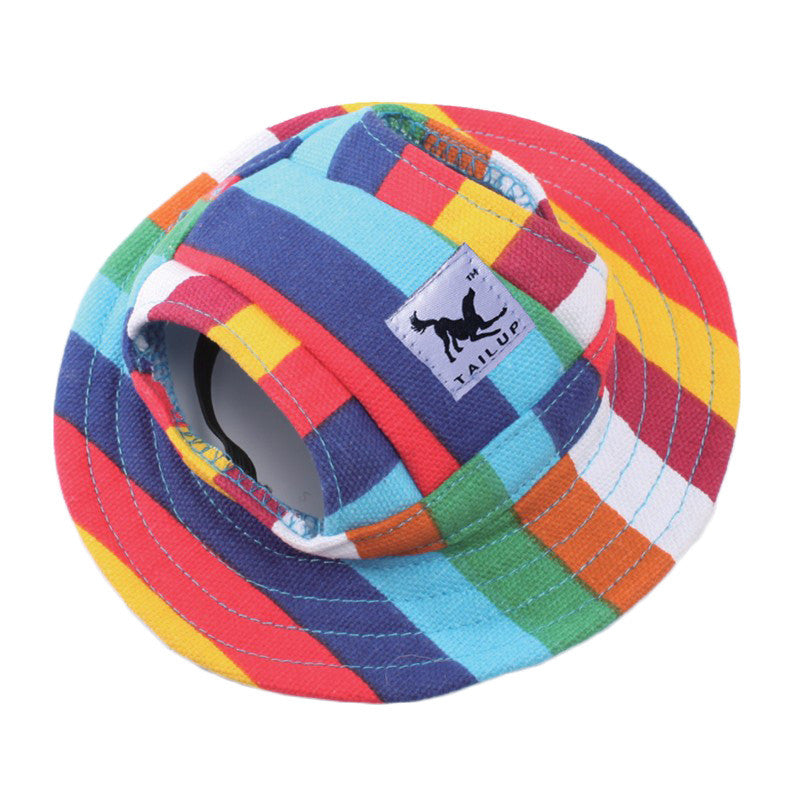 KFX-6699581 Princess Style Breathable Mesh Sun Hat for Pets