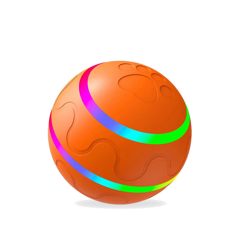 KFX-6699837 Intelligent Self-Rotating Cat Ball Toy with Remote Control and USB Charging