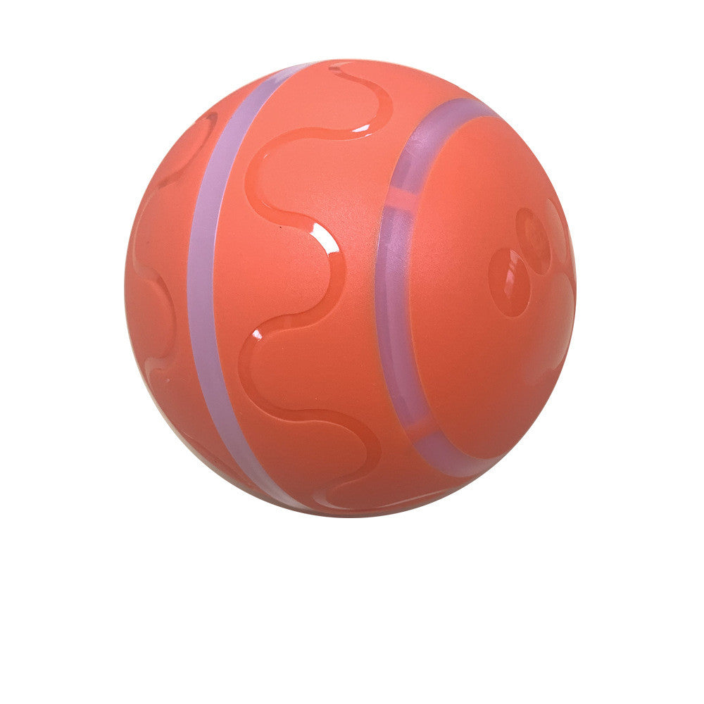 KFX-6699837 Intelligent Self-Rotating Cat Ball Toy with Remote Control and USB Charging