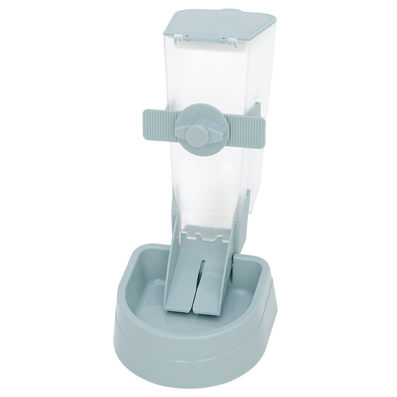 KFX-6701373 Large Capacity Adjustable Pet Hanging Bowl for Cats, Dogs, Birds, and Rabbits - Easy to Clean Dispenser