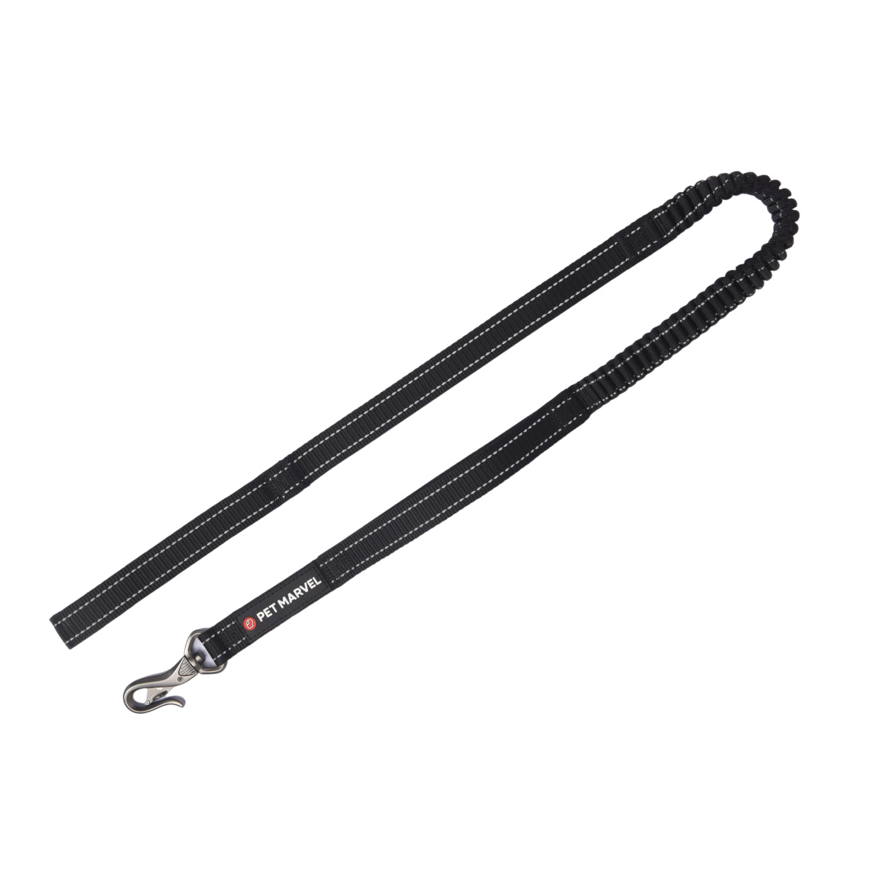 KFX-6702653 Heavy Duty Shock Absorbing Tactical Dog Leash with Dual Handles for Safe Training