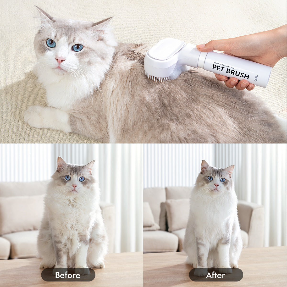 KFX-6702781 Pet Disposable Foam Lint Brush for Easy Removal of Dog and Cat Hair