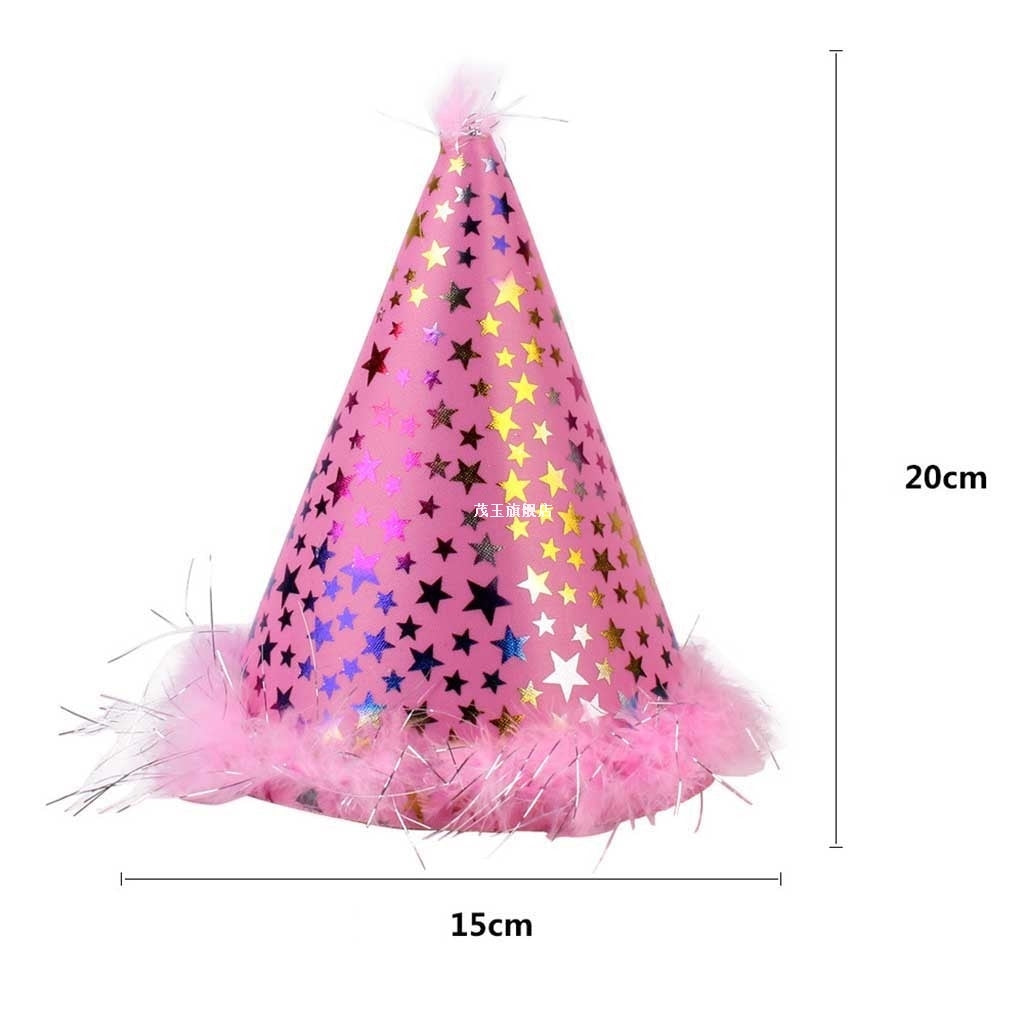 KFX-6707517 Pet Birthday Hat and Saliva Towel Set for Celebrating Your Furry Friend