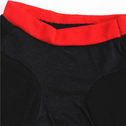 KFX-6709309 Breathable Black Cotton T-Shirt for Pets - Casual Style in Multiple Sizes