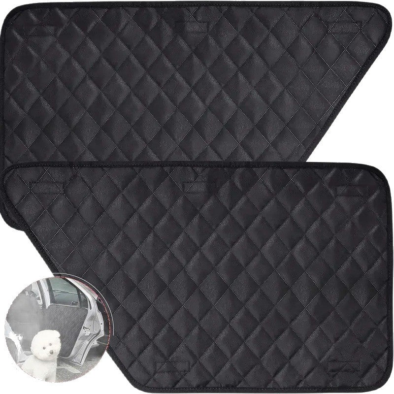 KFX-6713533 Durable Oxford Cloth Car Door Protector - Scratch-Proof, Dirt-Proof, and Bite-Proof Shields for Pets (Pair)