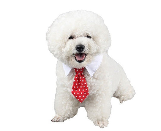 KFX-6714941 Colorful Cartoon Print Pet Bow Tie for Dogs and Babies - Size S & L Available