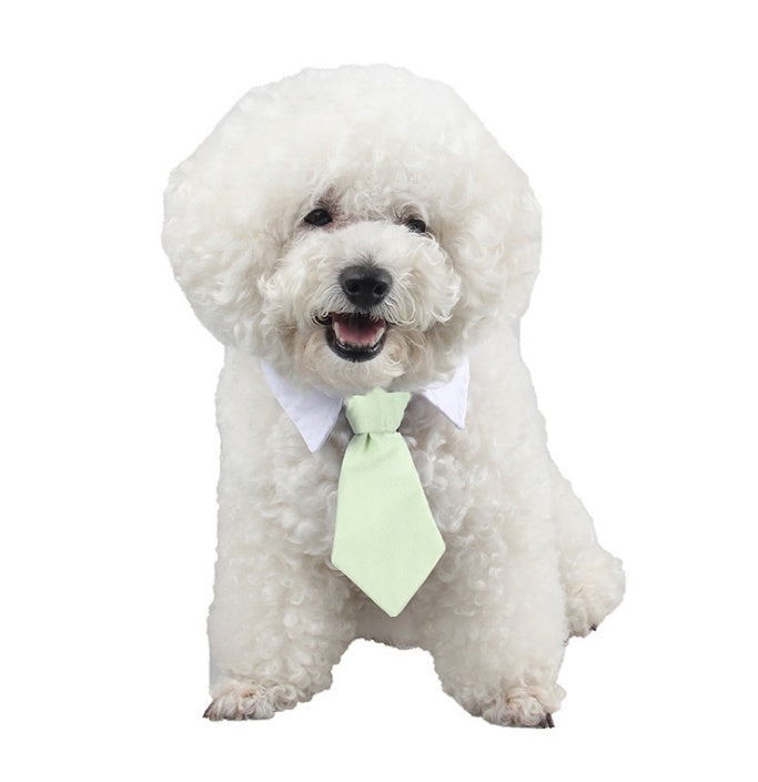 KFX-6714941 Colorful Cartoon Print Pet Bow Tie for Dogs and Babies - Size S & L Available