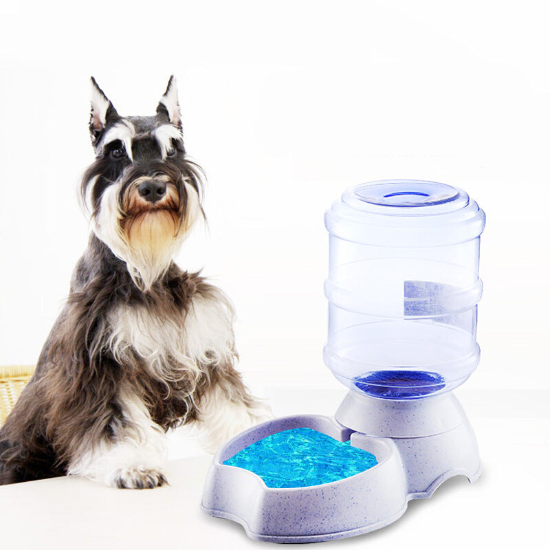 KFX-6716477 Automatic Pet Feeder for Dogs and Cats - 3.8L Capacity, Durable Plastic Design