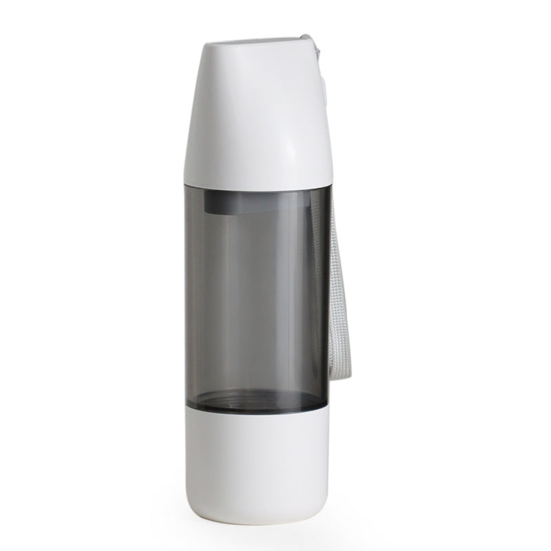 KFX-6718525 Portable Dog Water Bottle & Food Container, 350ml Water Dispenser for Outdoor Travel