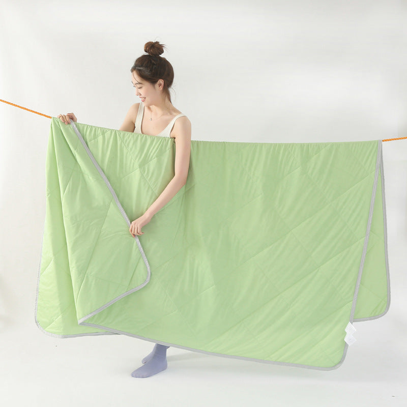 KFX-6719293 Cool Silk Watermelon Quilt - Lightweight Polyester Fiber, Multiple Size Options Available