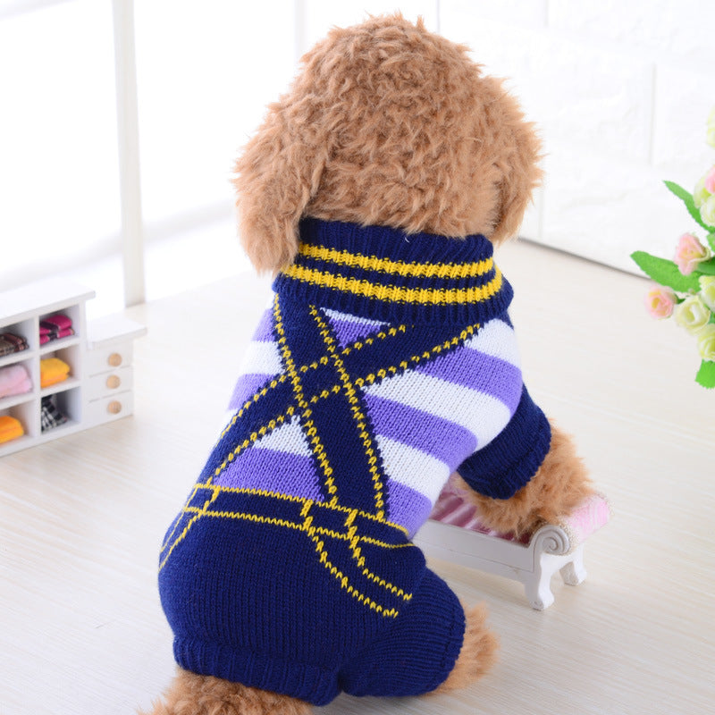 KFX-6722621 Cozy Wool Dog Sweater for Casual Comfort