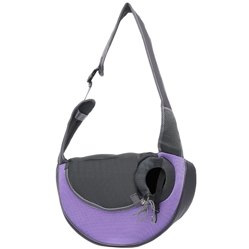 KFX-6724669 Portable Breathable Pet Shoulder Bag for Small Dogs and Puppies, Ultra-Light Oxford Cloth Design