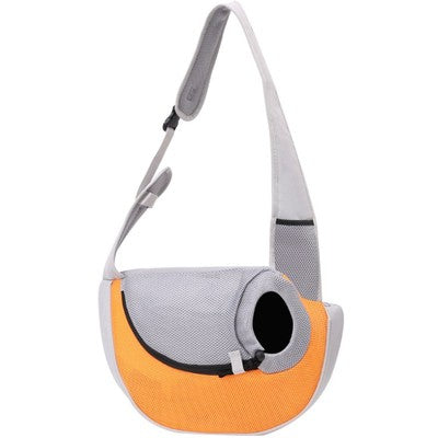 KFX-6724669 Portable Breathable Pet Shoulder Bag for Small Dogs and Puppies, Ultra-Light Oxford Cloth Design