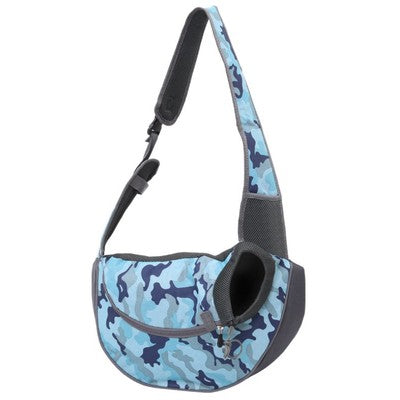 KFX-6724669 Portable Breathable Pet Shoulder Bag for Small Dogs and Puppies, Ultra-Light Oxford Cloth Design
