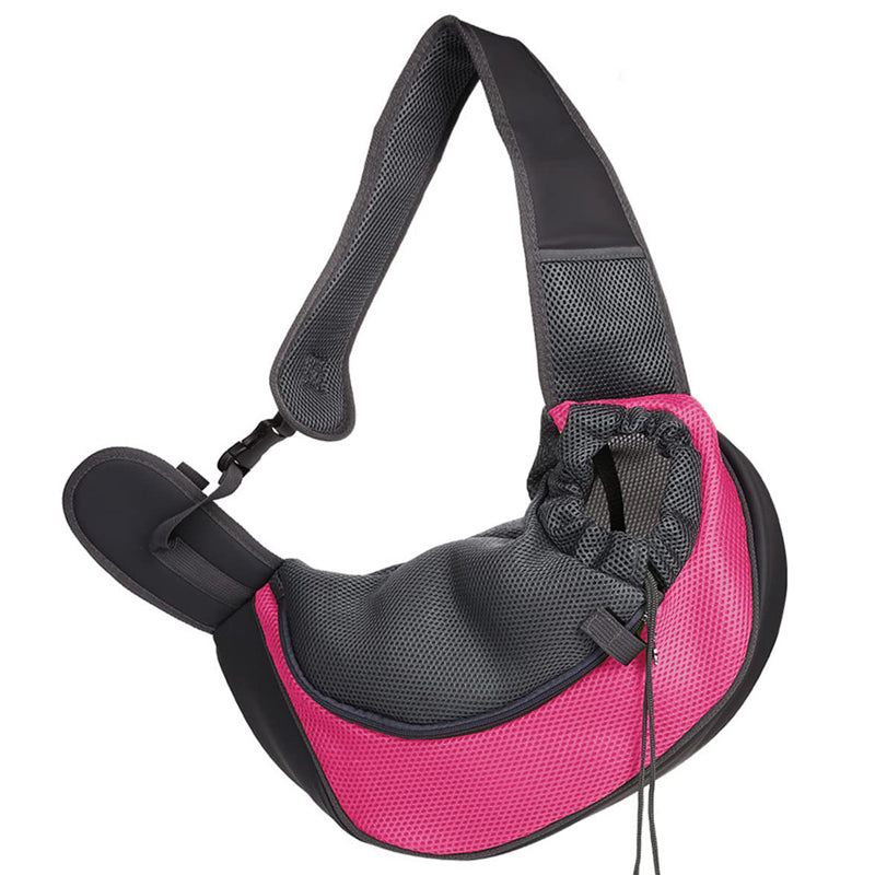 KFX-6724669 Portable Breathable Pet Shoulder Bag for Small Dogs and Puppies, Ultra-Light Oxford Cloth Design