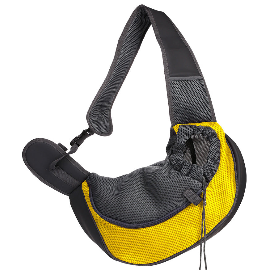 KFX-6724669 Portable Breathable Pet Shoulder Bag for Small Dogs and Puppies, Ultra-Light Oxford Cloth Design