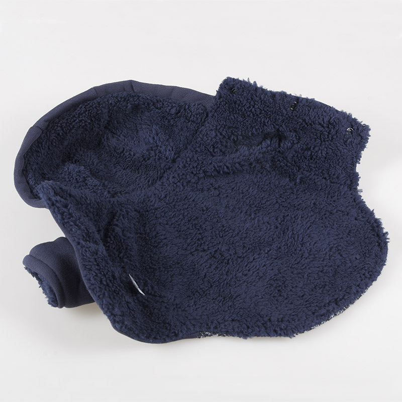 KFX-6724797 Casual Cotton Dog Coat with Horn Button Detail in Various Sizes