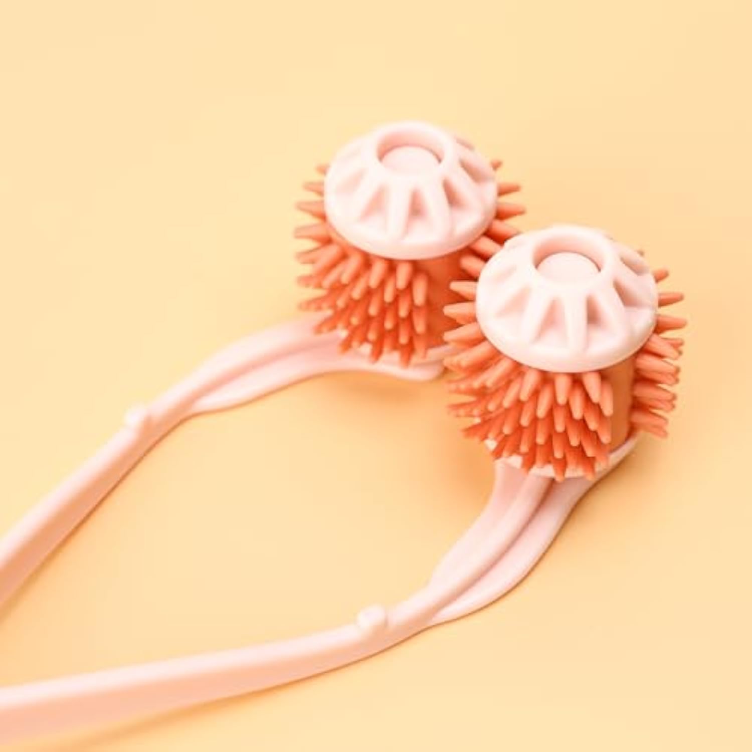 KFX-6725693 Pink Cat Massager Roller for Relaxing Head and Face Therapy