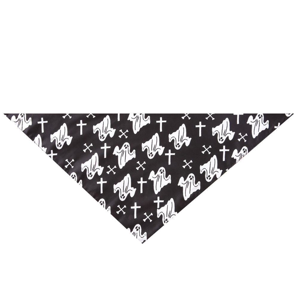 KFX-6725821 Halloween-Themed Pet Saliva Towel - Casual, General Use, Perfect for Halloween Celebrations