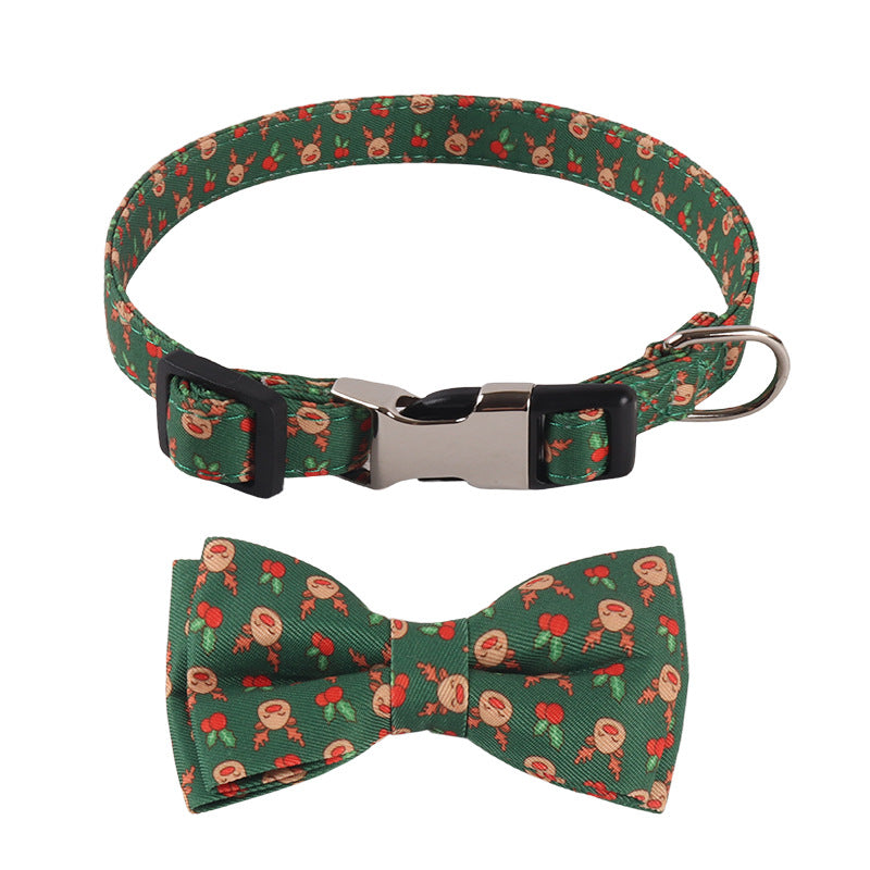 KFX-6726205 Sunflower Pattern Holiday Dog Collar with Hair Accessory