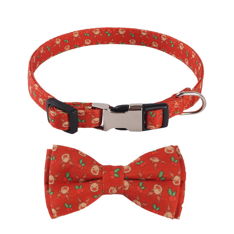 KFX-6726205 Sunflower Pattern Holiday Dog Collar with Hair Accessory