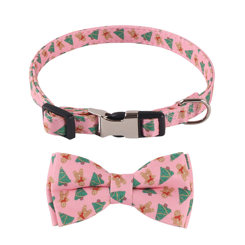 KFX-6726205 Sunflower Pattern Holiday Dog Collar with Hair Accessory