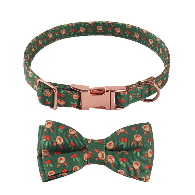 KFX-6726205 Sunflower Pattern Holiday Dog Collar with Hair Accessory