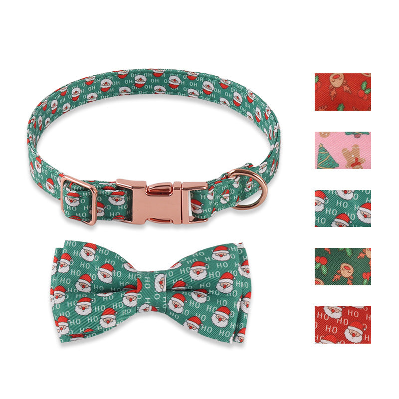 KFX-6726205 Sunflower Pattern Holiday Dog Collar with Hair Accessory