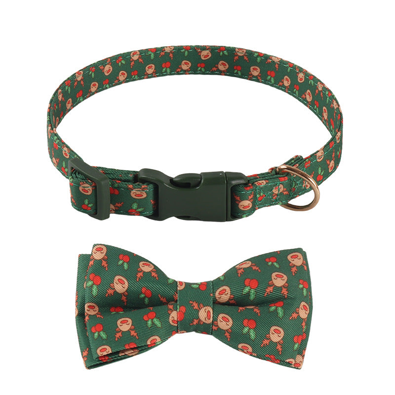 KFX-6726205 Sunflower Pattern Holiday Dog Collar with Hair Accessory
