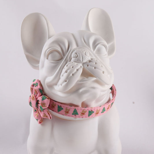 KFX-6726205 Sunflower Pattern Holiday Dog Collar with Hair Accessory