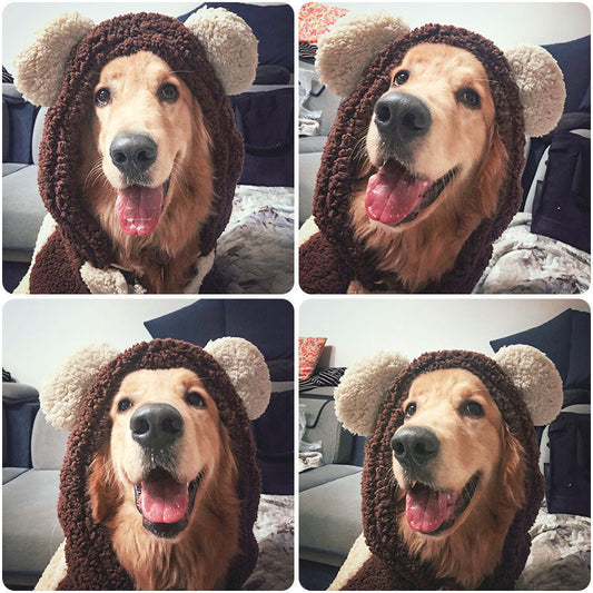 KFX-6738109 Winter Pet Suit for Labrador Dogs - Four-Legged Design for Comfort and Warmth